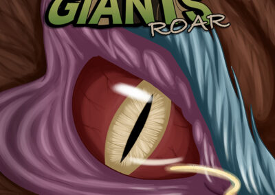 Portfolio Piece - Where The Giants Roar Book 1 Cover